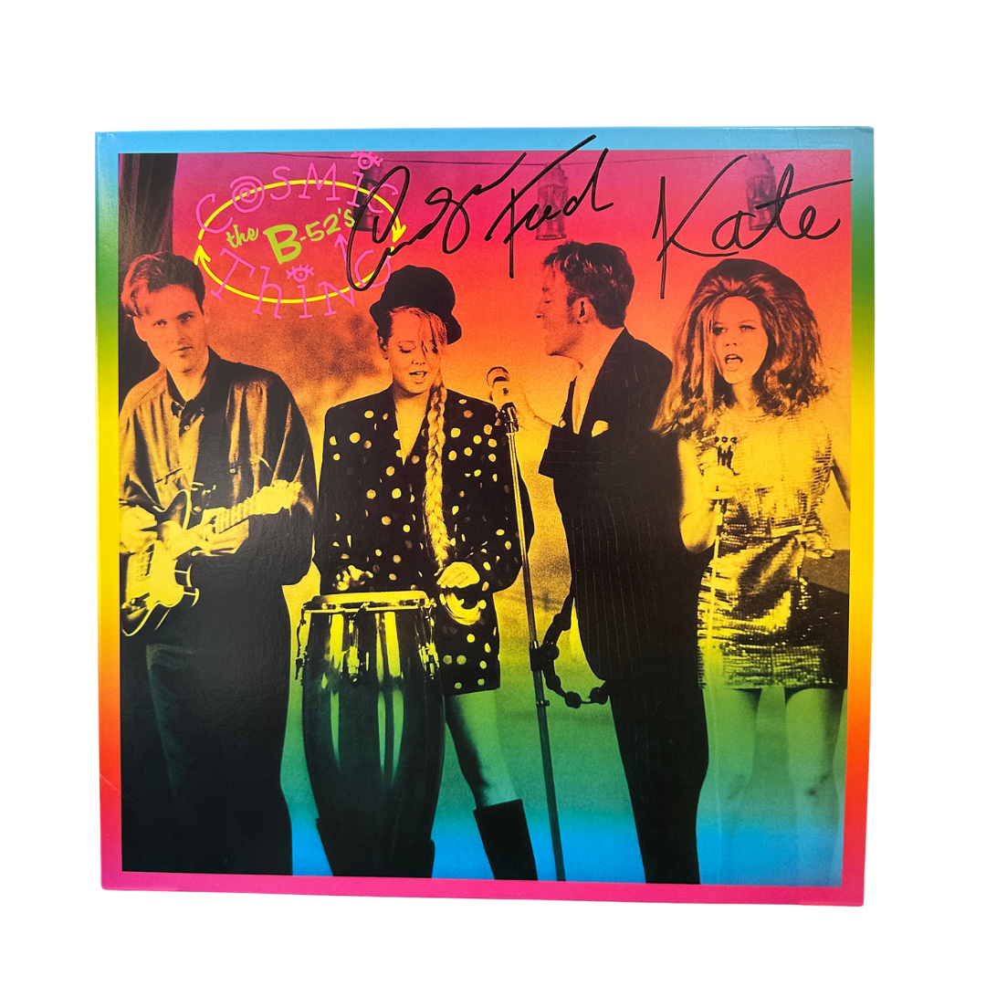 The B-52's - Cosmic Thing Vinyl (Signed)