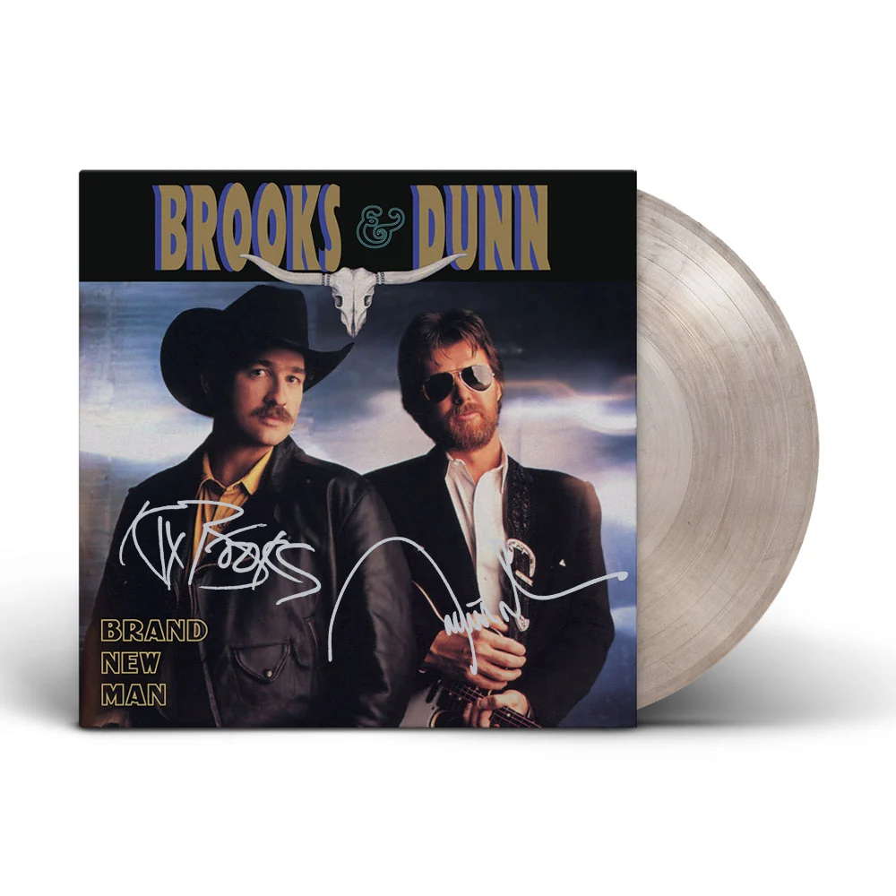 Brooks & Dunn Brand New Man - Autographed Vinyl (Pre-Order)