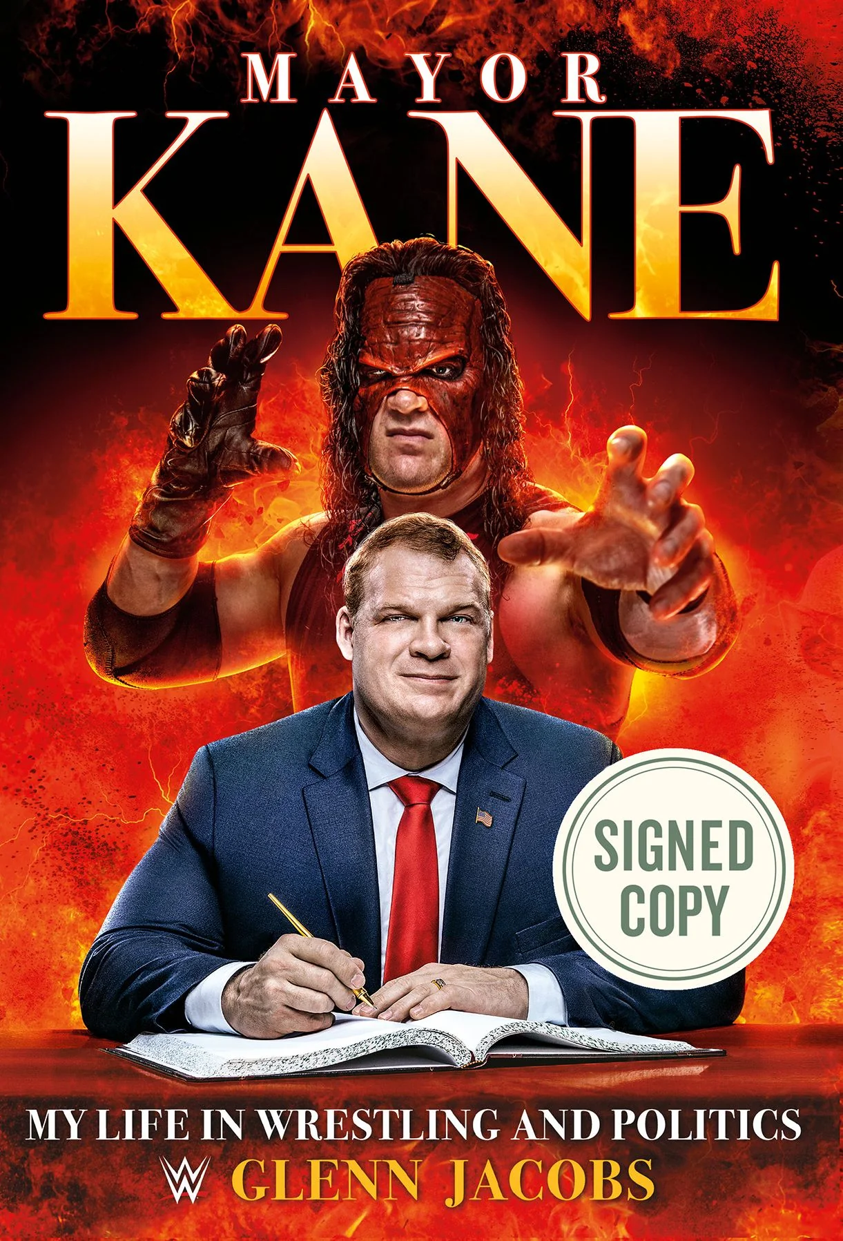 Mayor Kane: My Life in Wrestling and Politics (Signed Book)