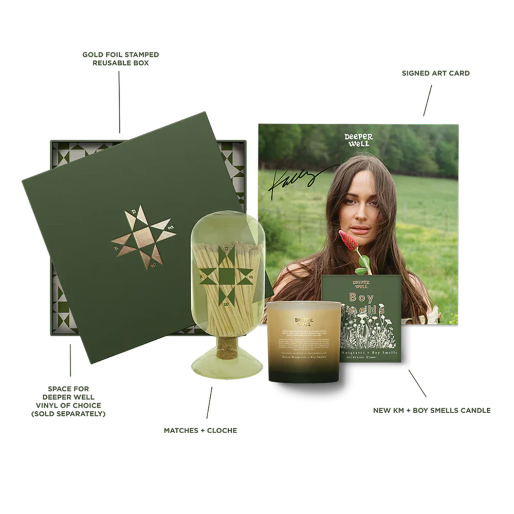 Deeper Well Signed Candle Box Set (Limited Edition) - Kacey Musgraves Official Store