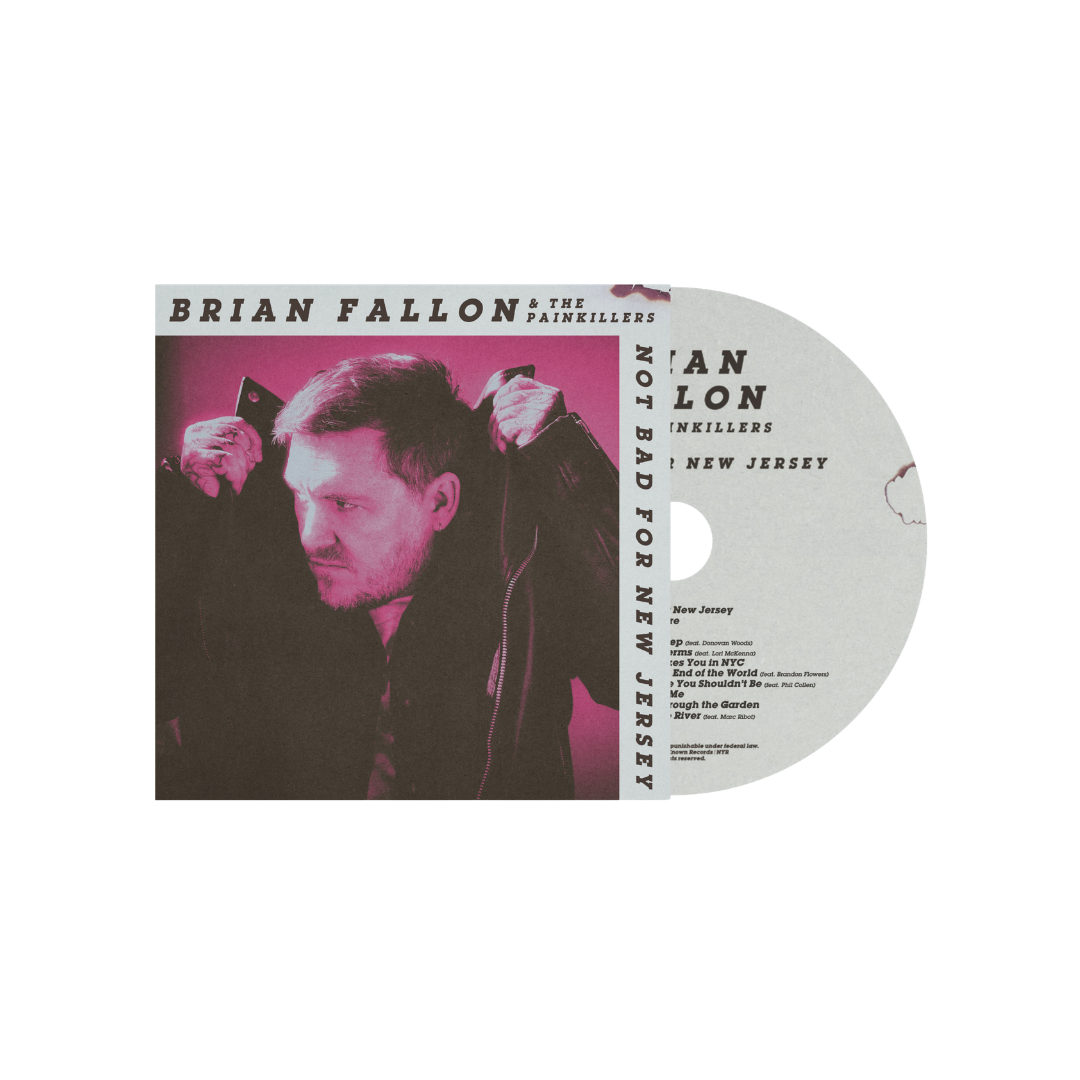 Brian Fallon Not Bad For New Jersey (Signed) - CD - The Gaslight