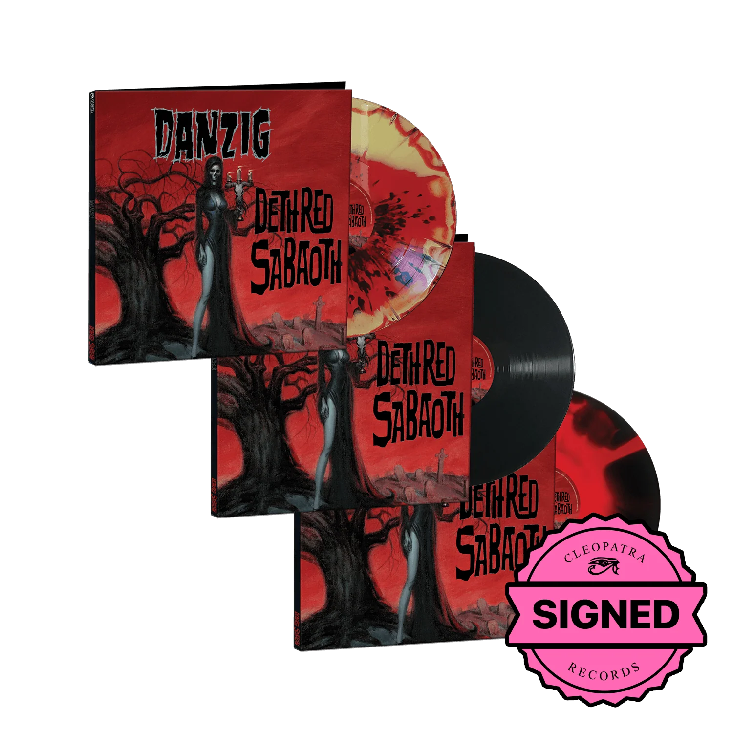 Danzig - Deth Red Sabaoth (Colored Vinyl LP - Signed)
