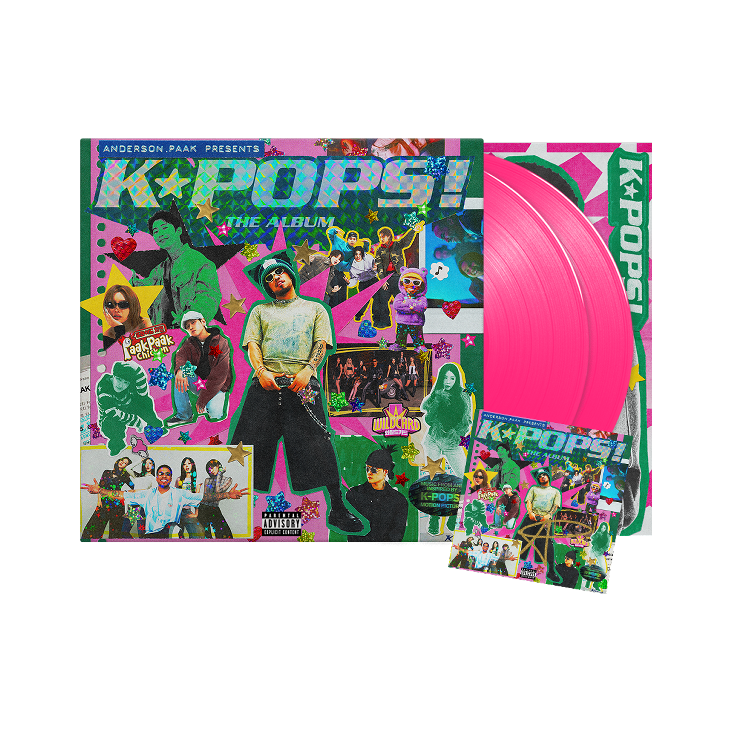 Anderson Paak | Official Store K-POPS! SIGNED 2LP VINYL