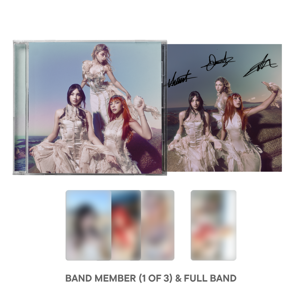 The Warning - Everything’s Falling Alt Cover Signed CD - Official Store