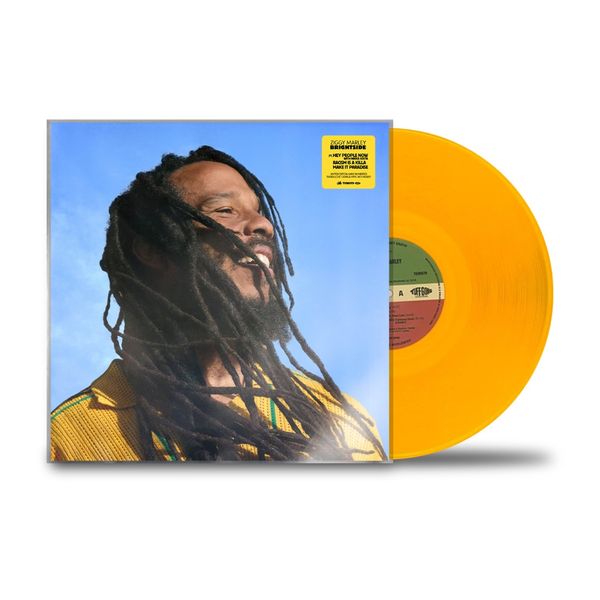 Ziggy Marley Brightside - LP Translucent Orange - Signed  | TalkShopLive®