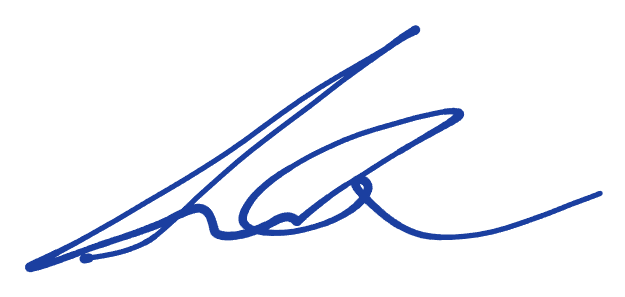 Andrew Black — signature