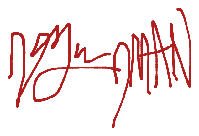 David Jow — signature