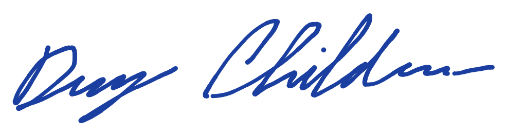 Dusty Childress — signature