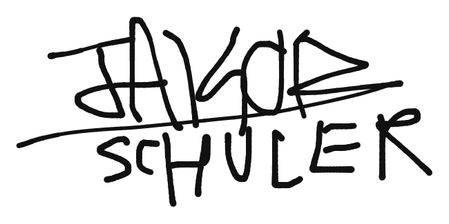 Jakob Schuler — signature