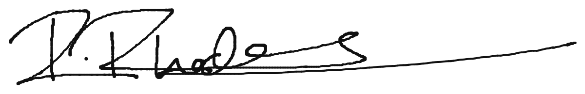 Rhiece Rhodes — signature