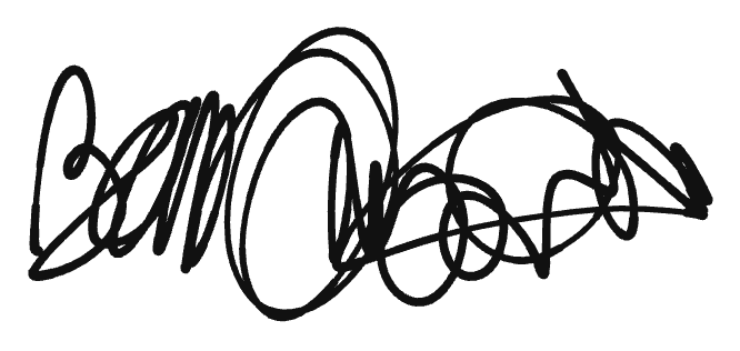 Ben Diamond — signature