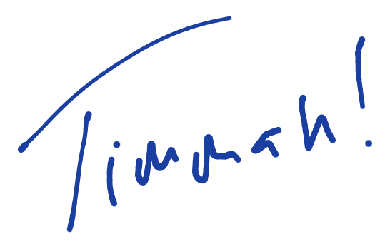 Timmy Ganske — signature
