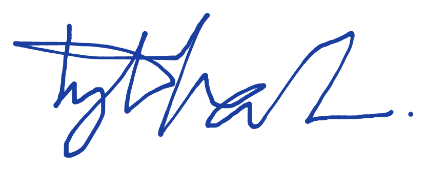 Tyler Wall — signature